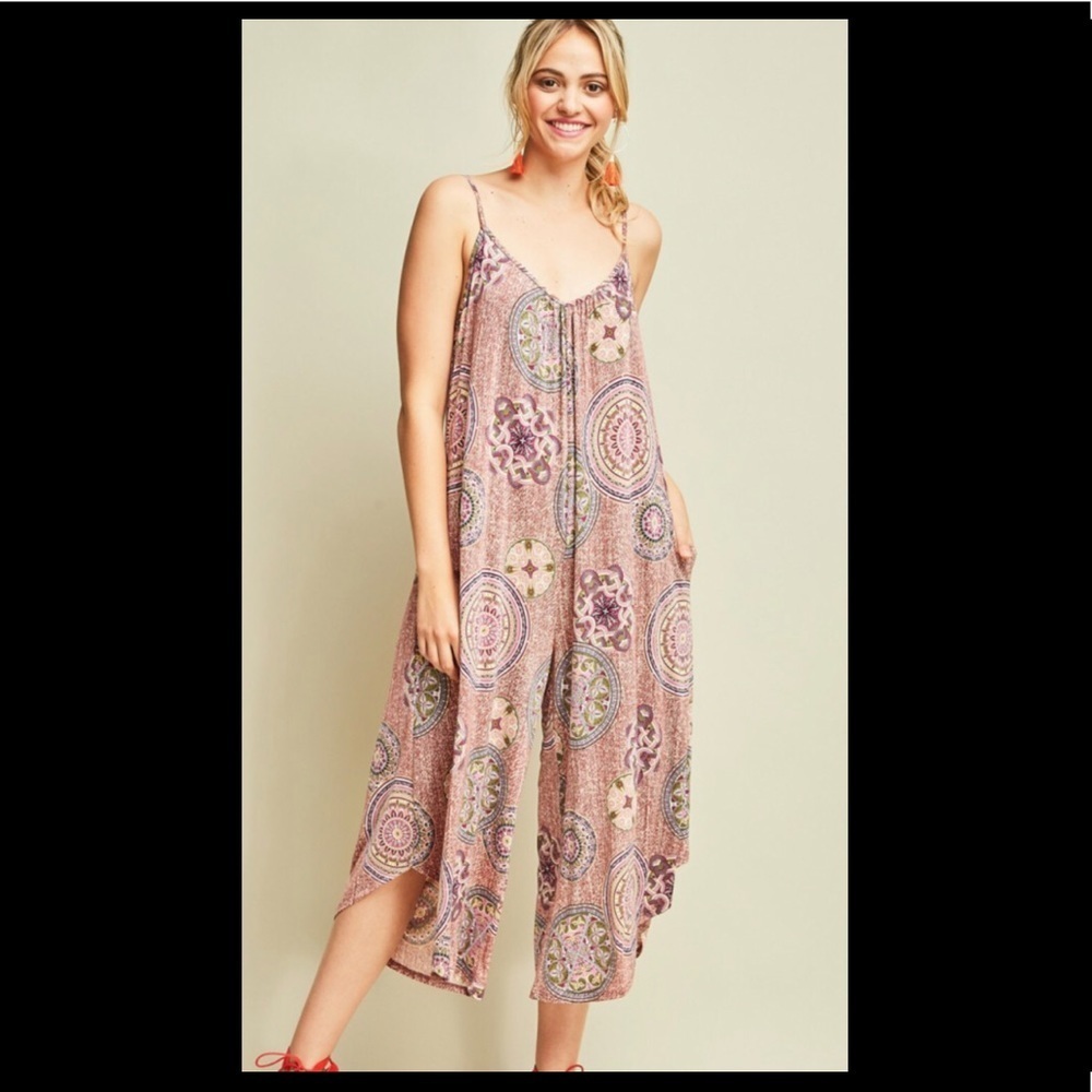 🌸Abstract Jumpsuit